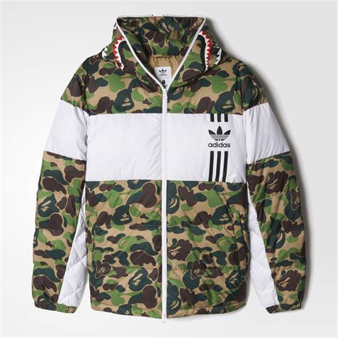 replica bape adidas jacket|bape jacket stockx.